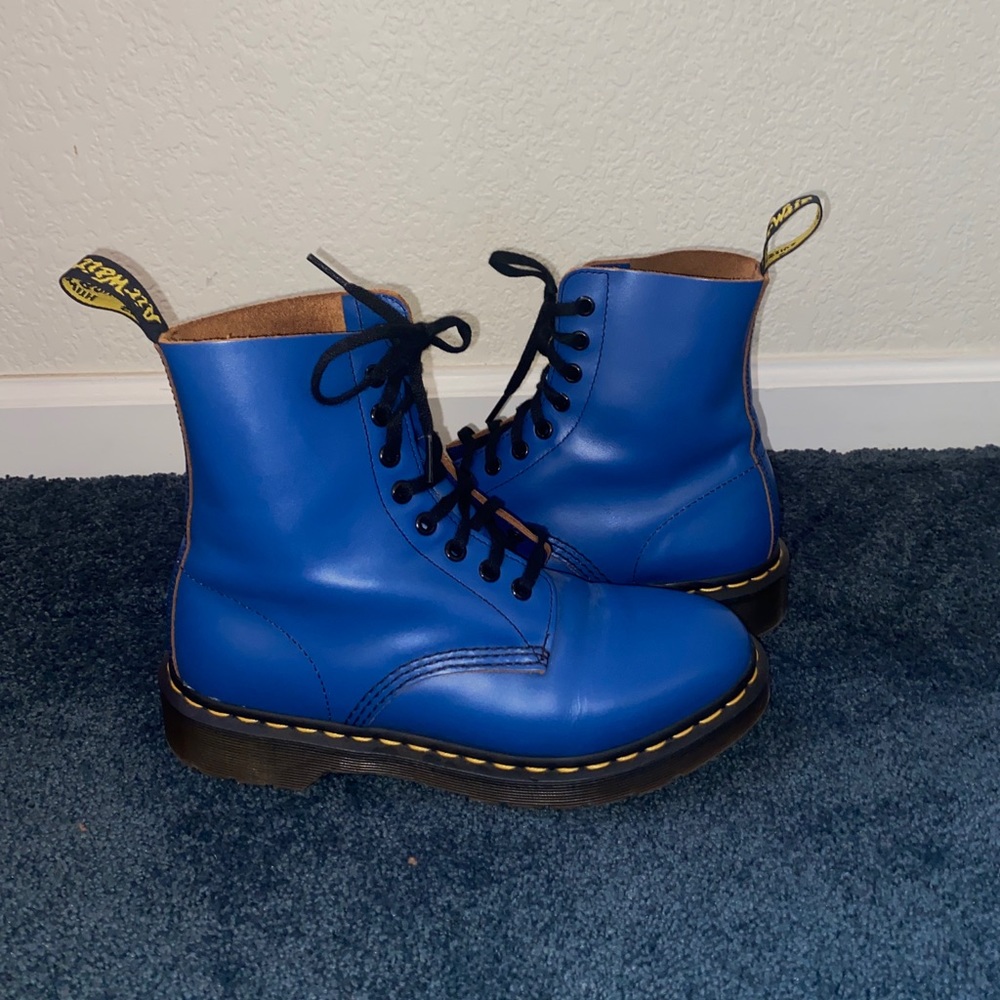 Blue Women’s Doc Martens (Size 8)